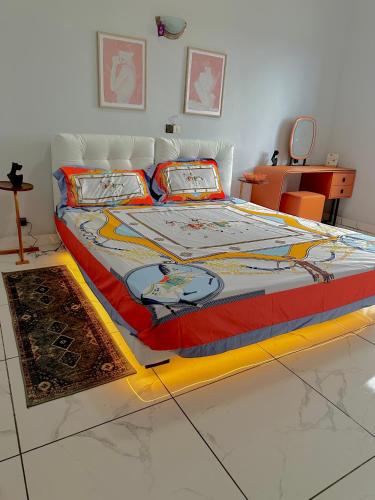 Krevet ili kreveti u jedinici u okviru objekta Maison scandinave