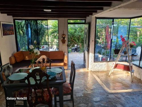 Zona d'estar a Hermoso Duplex campestre