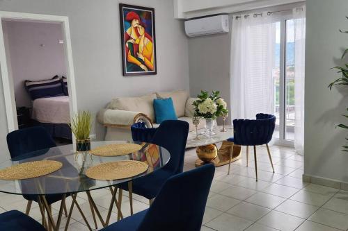 Posezení v ubytování Apartamento con Piscina