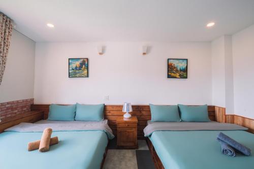 Ένα ή περισσότερα κρεβάτια σε δωμάτιο στο An Phu House Valley View