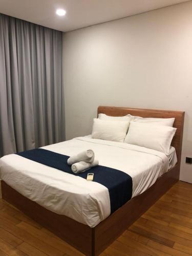 KL Suites Apartment at Vortexにあるベッド