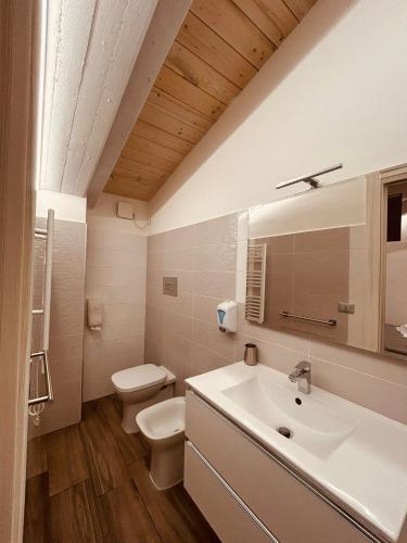 Koupelna v ubytování B&B Hora Sesta