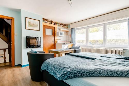 Postel nebo postele na pokoji v ubytování Adagio Brugge 3