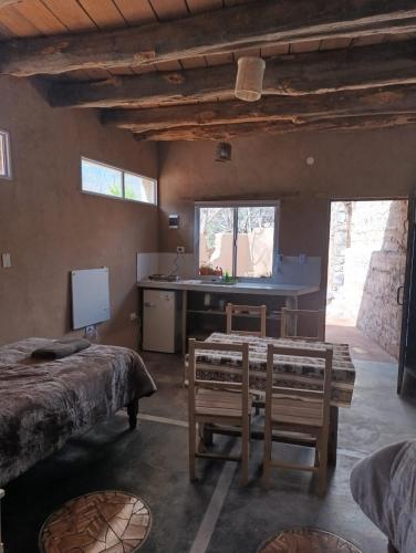 Cama o camas de una habitación en El Cerrito