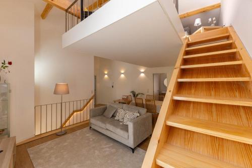 Posezení v ubytování D&S - Antas House