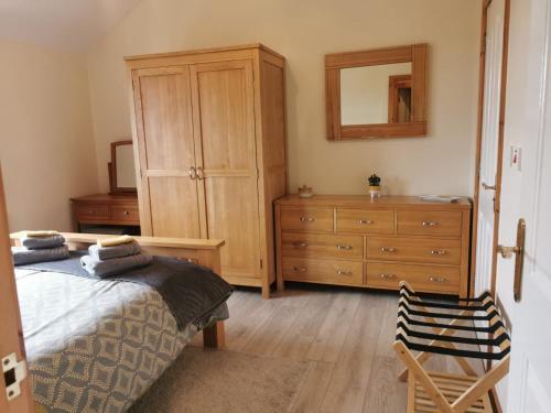 Ένα ή περισσότερα κρεβάτια σε δωμάτιο στο Pebble Creek Apartment