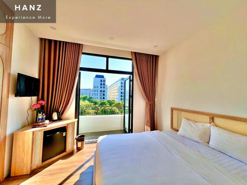 Кровать или кровати в номере S79 Sofia Grand World