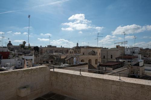 a view of a city from the roof of a building at Il Leccio Verde in Lecce