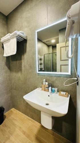 Koupelna v ubytování Marrone Hotel Tsaghkadzor