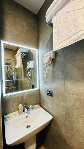 Koupelna v ubytování Marrone Hotel Tsaghkadzor
