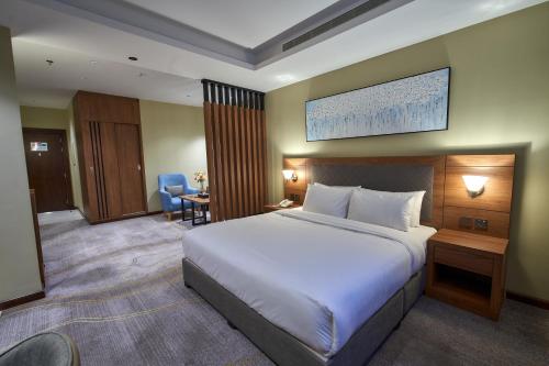 Platinum Hotelにあるベッド