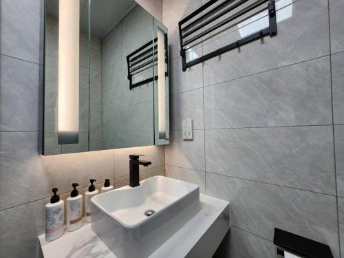 Phòng tắm tại Opal Oasis