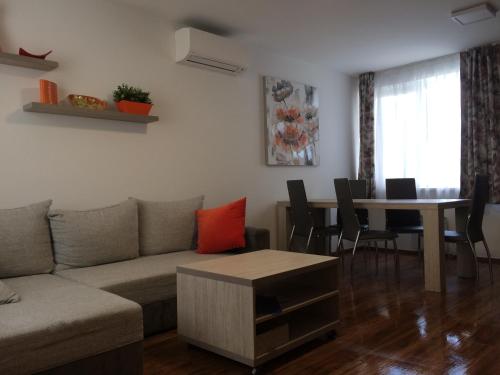 Posezení v ubytování Apollon resort A3