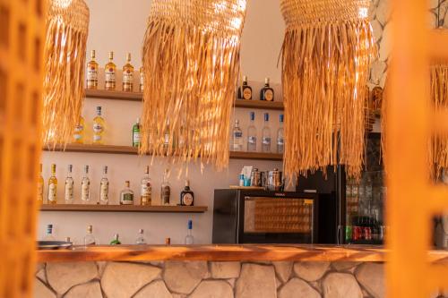 Lounge atau bar di Mikiki Lifestyle Hotel