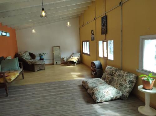 Posezení v ubytování Hostel Yatel