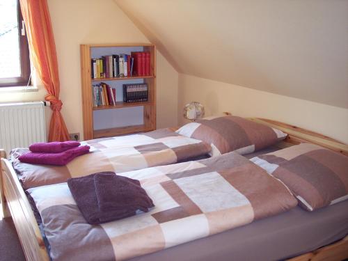 Ένα ή περισσότερα κρεβάτια σε δωμάτιο στο Gästezimmer Charlotte