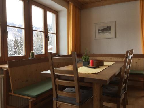 Posedenie v ubytovaní Tiefhof