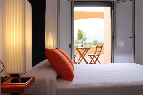 Posteľ alebo postele v izbe v ubytovaní Denia Deluxe Chillout Experience