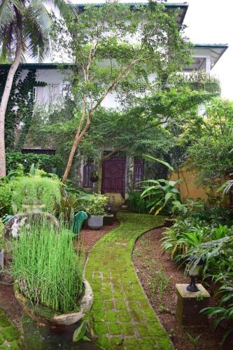 Taman di luar Miracle Garden