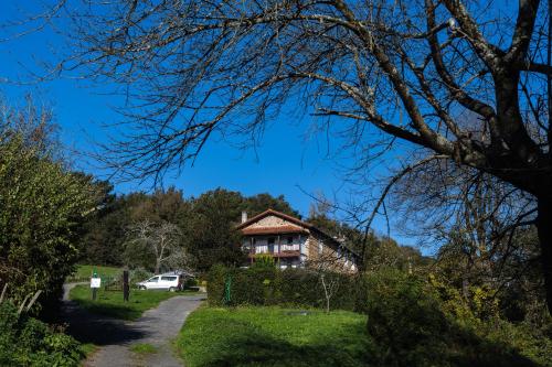 Landskap semula jadi dekat dengan the country house