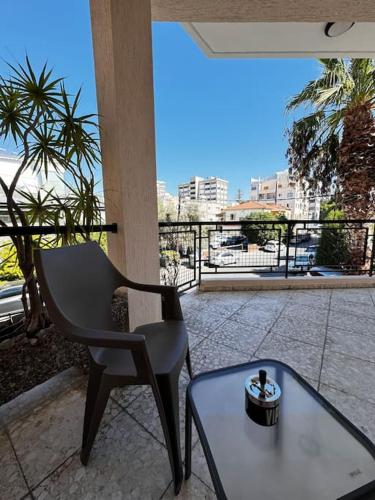 Μπαλκόνι ή βεράντα στο Smart Comfort Deluxe N1 private Balcony Bathroom Beach 250m Marina Port 800m