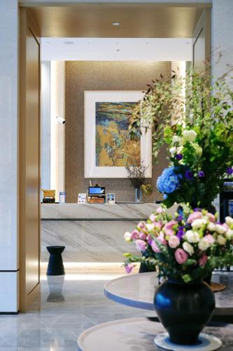 Somerset Pudong Riverside Shanghaiのロビーまたはフロント