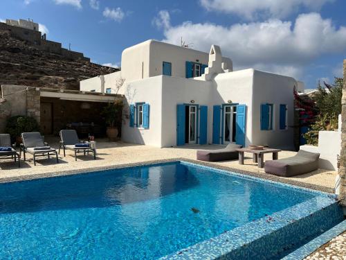 Kolam renang di atau dekat dengan Sea View Villa with Private Pool