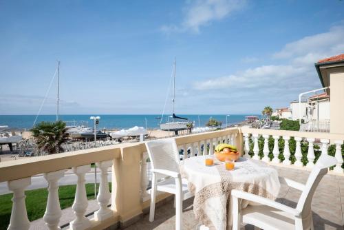 En generel havudsigt eller havudsigten taget fra lejligheden