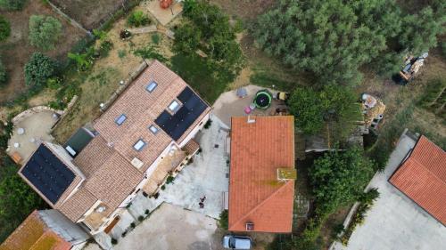 Una vista aérea de Borgo del Marchese