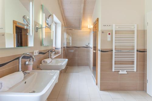 Koupelna v ubytování Wattenmeer