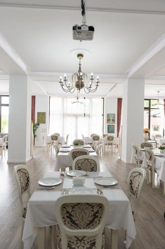 Χώρος καθιστικού στο Complex Pescăresc Gura Repezii Borșa