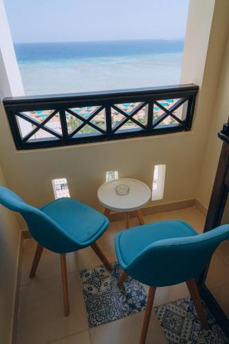 Coin salon dans l'établissement Gravity Hotel & Aqua Park Sahl Hasheesh Families and Couples Only