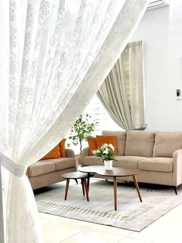 Posezení v ubytování Ruma10 Homestay