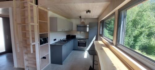Dapur atau dapur kecil di Laerchenloft