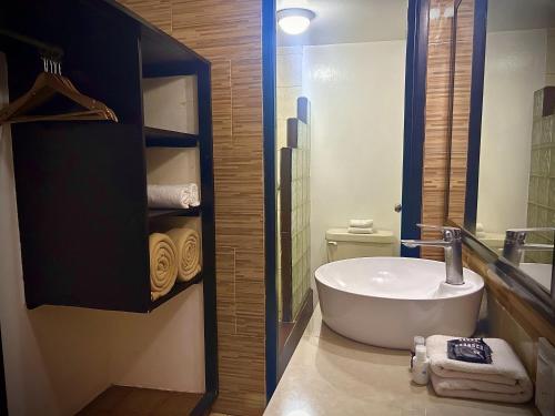 Koupelna v ubytování VF Villa Florencia Hotel
