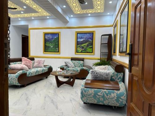 Zona de estar de Heart of Rajshahi Hub Appt-B