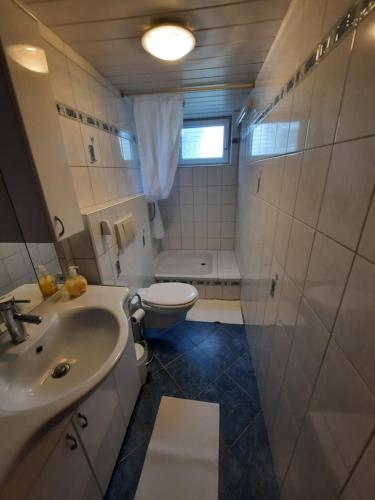 Koupelna v ubytování Ferienwohnung-Hajek