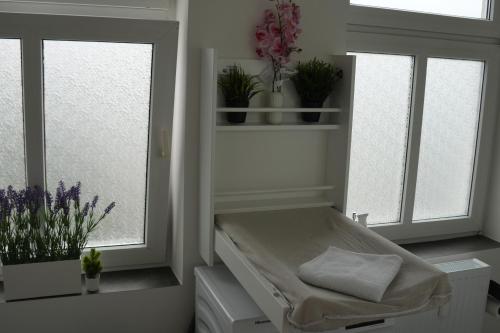 Fotografie z fotogalerie ubytování Große Wohnung mit XXl-Balkon in Schwerin Mitte v destinaci Schwerin