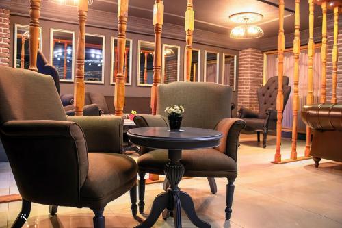 Гостиная зона в Hotel Zade