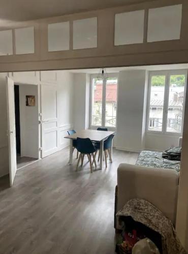 Ruang duduk di Hôtel Particulier Morez