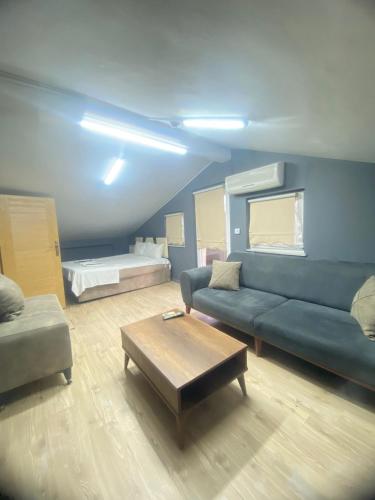Χώρος καθιστικού στο Arena Apart Hotel