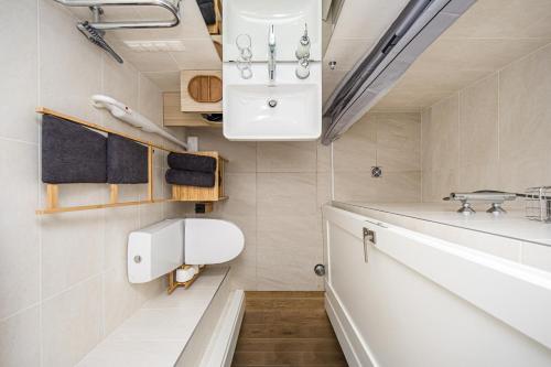 Koupelna v ubytování Apartment Mona