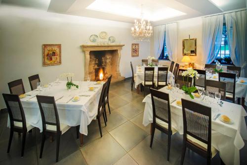 Posezení v ubytování Hotel Ristorante Alla Vittoria