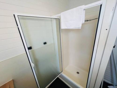 Et badeværelse på Wren Cottage