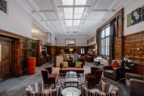 Et opholdsområde på Club Quarters Hotel Trafalgar Square, London
