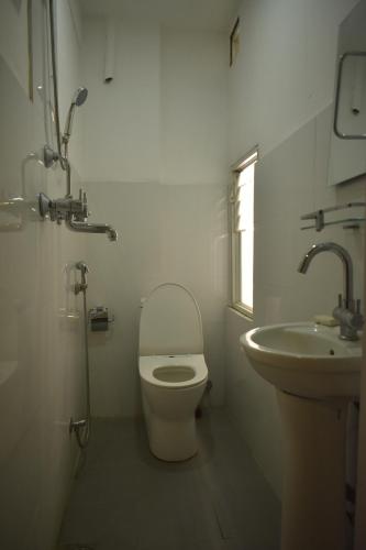 Baðherbergi á Cocina Mitho Chha BNB