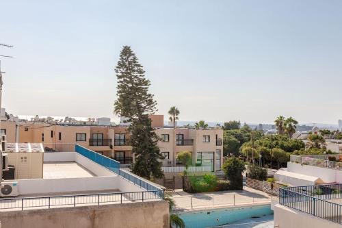 a view from the roof of a building at Agia Napa three bedroom modern flat in Ayia Napa