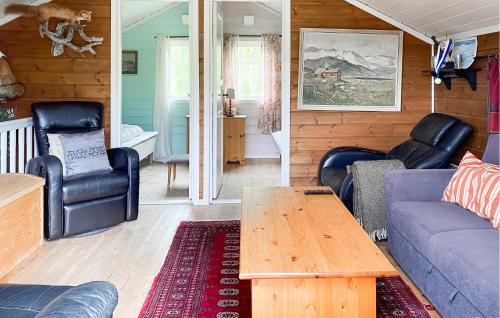 Zona de estar de Nice Home In Oppdal With Sauna