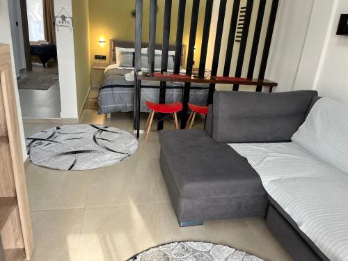 Χώρος καθιστικού στο latus apartments
