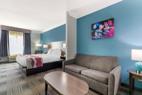 Katil atau katil-katil dalam bilik di Best Western Medical Center North Inn & Suites Near Six Flags